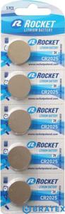 5X bateria litowa Rocket CR2025 - 2861318481