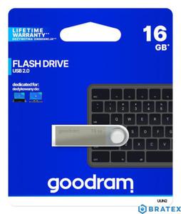 GOODRAM 16GB UUN2 SILVER USB 2.0 - 2871372102