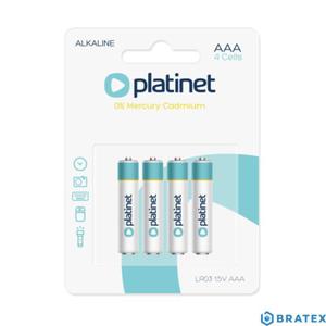 4x baterie Platinet AAA / LR3 blister - 2868520415