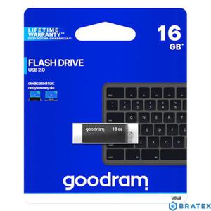 Pendrive 16GB UCU2 BLACK USB 2.0 GOODRAM - 2869717212