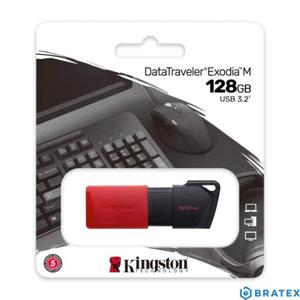 Kingston Pendrive Data Traveler Exodia M 128GB USB3.2 Gen1 - 2870839217