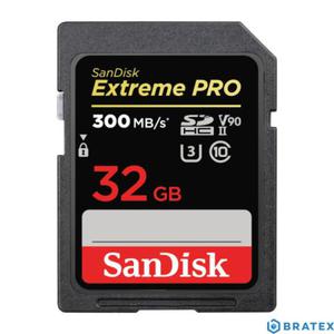 KARTA SANDISK EXTREME PRO SDHC 32GB - 300MB/s V90 UHS-II - 2870839222