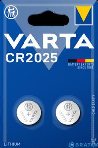 2x bateria varta CR2025 blister - 2873684412