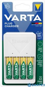 adowarka varta plug charger biaa 57657 + 4 akumulatorki AA 2100 mah AA - 2873834635