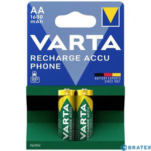 2 x Akumulator VARTA PHONE AA 1600 mah T399 new blister - 2875577280