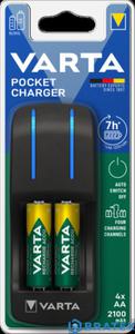 Varta pocket adowarka 57642 + 4 akumulatorki varta 2100mah - 2875709347