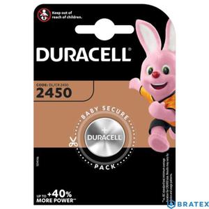 bateria litowa mini Duracell CR2450 - 2875933063