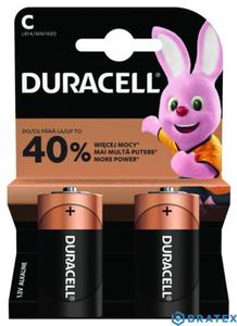 2 x bateria alkaliczna Duracell LR14 C (blister) - 2823862407