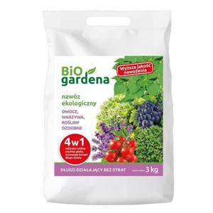 Eko nawz do warzyw, owocw, rolin ozdobnych Biogardena (3kg) - 2858648400