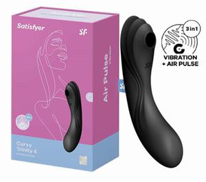 WIELOFUNKCYJNY WIBRATOR SATISFYER CURVY TRINITY 4 - 2874742586