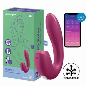 SATISFYER SUNRAY CONNECT APP DO PUNKTU G I CLITORIS - 2874742589