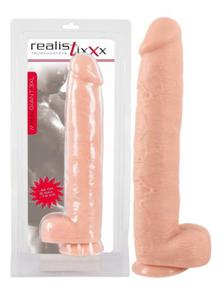 GIGANTYCZNE DILDO REALISTIXXX GIANT 3XL DUGO 42CM - 2875309380