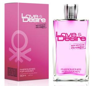 DAMSKIE PERFUMY Z FEROMONAMI LOVE & DESIRE 50ML - 2825208906