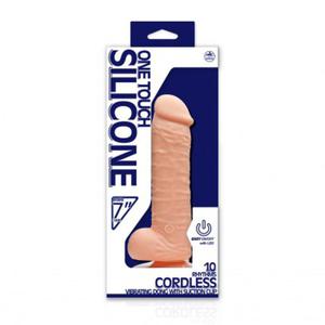 WIBRUJCE SILIKONOWE DILDO ONE TOUCH 18 CM - 2825208984