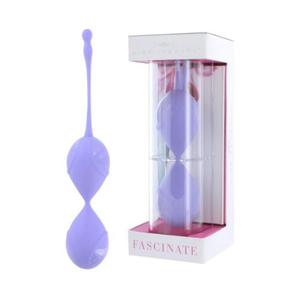 PODWJNE KULKI VIBE THERAPY FASCINATE PURPLE - 2843858773