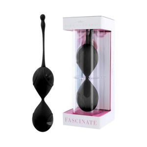 PODWJNE KULKI VIBE THERAPY FASCINATE BLACK - 2843858775