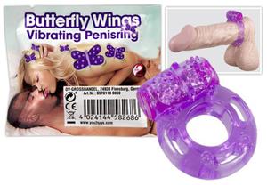 WIBRUJCY PIERCIE NA PENISA BUTTERFLY WINGS - 2844339143