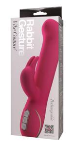 RӯOWY SILIKONOWY WIBRATOR USB GESTURE VIBE COUTURE - 2844542037