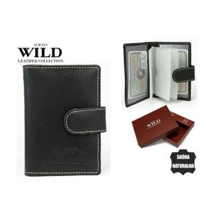 ALWAYS WILD SKRZANE ETUI NA KARTY 100L-11 BLACK - 2852109423