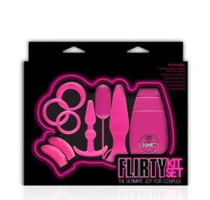 ZESTAW EROTYCZNY FLIRTY KIT SET 9 ELEMENTW - 2852439852