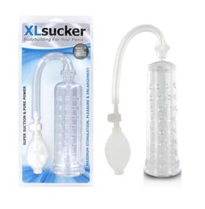 POMPKA POWIKSZAJCA PENISA XLSUCKER - PENIS PUMP TRANSPARENT - 2857320026