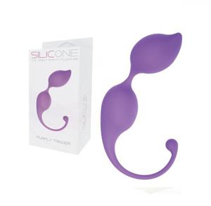 FIOLETOWE SILIKONOWE KULKI GEJSZY PURPLY TRIGGER - 2878663835