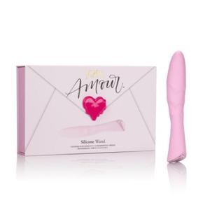 SILIKONOWY WIBRATOR AMOUR JOPEN SILICONE WAND USB - 2860546952