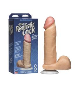 SUPER REALISTYCZNE DILDO THE REALISTIC COCK 23 CM - 2860547000