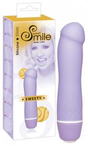 SILIKONOWY MINI WIBRATOR SMILE SWEETY 7 WIBRACJI - 2860547151