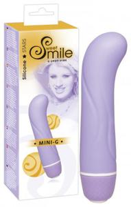 SILIKONOWY MINI WIBRATOR SMILE MINI-G 7 WIBRACJI - 2860547158