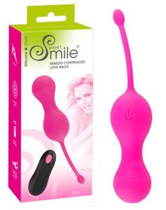 WIBRUJCE KULKI GEJSZY SWEET SMILE USB PILOT - 2860547465