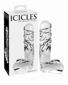 DILDO WAGINALNE SZKLANY KOREK ANALNY ICICLES NO.40 - 2863345612