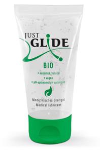 LUBRYKANT WODNY I WEGASKI BIO JUST GLIDE 50 ML - 2864243897