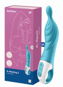 WIBRATOR SATISFYER A-MAZING 2 - MASA PUNKTU G ORAZ A - 2867950940