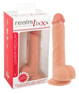 REALISTYCZNE DILDO REAL LOVER DUAL DENSITY SILICON - 2871037855