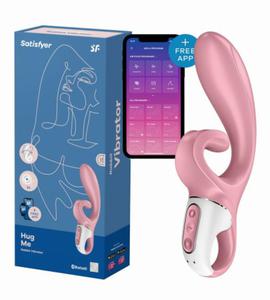 WIBRATOR SATISFYER HUG ME - 2 SILNIKI I APLIKACJA - 2876585852