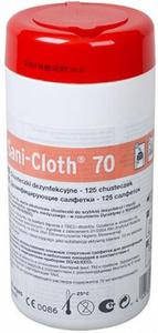 Ecolab Sani-Cloth 70 chusteczki dezynfekujce 125 szt. - 2844489336