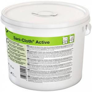 Wiaderko 225 szt. chusteczki odkaajce Ecolab Sani-Cloth Active Bezalkoholowe chusteczki...