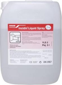 Ecolab Incidin Liquid Spray szybko dziaajcy rodek do dezynfekcji 5l Preparat dezynfekujcy do czyszczenia sprztu medycznego - 2844646450