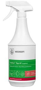 Pyn do dezynfekcji powierzchni na bazie alkoholu grepfrutowy Velox Spray TOP AF 1L - 2862444284