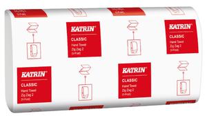 Dwuwarstwowy rczniki papierowy ZZ 3.000 szt Katrin Classic Hand Towel Zig Zag 2 - 2862444535