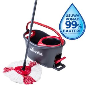 Mop obrotowy Vileda easy wring&clean turbo - skuteczne czyszczenie podg bez wysiku - 2876203803