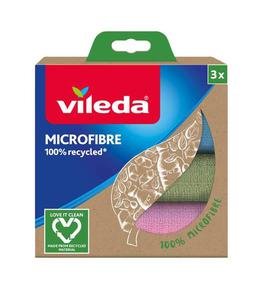 ciereczka Vileda Mikrofibra 100% Recycled 3 szt. - 2876203806