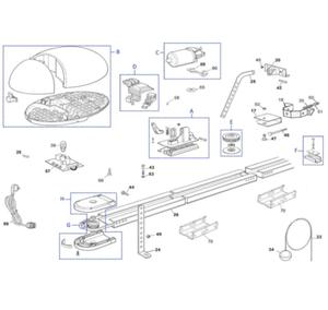 Schemat czci serwisowych Mhouse GD0N - 2860969202