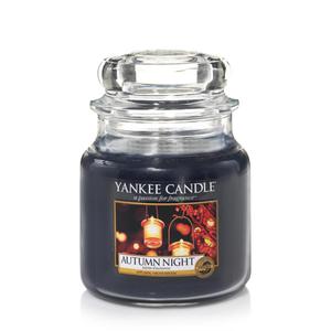 rednia wieca Autumn Night Yankee Candle - 2836697261