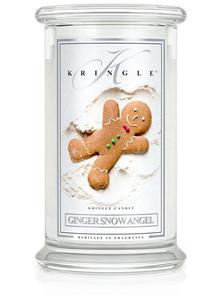 Dua wieca Ginger Snow Angel Kringle Candle - 2845433068