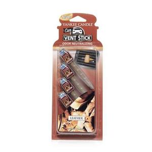 Car Vent Stick Leather Yankee Candle - 2856692923