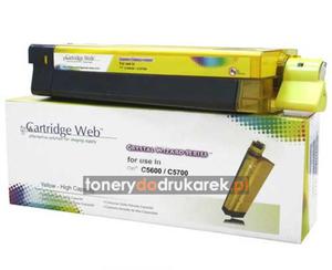 Toner do Oki C5600n C5600dn C5700n C5700dn yellow nowy zamiennik Oki 43381905 Cartridge Web (2k) - 2858196891