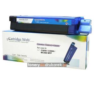 Toner do Oki C5850 C5950 MC560 cyan nowy zamiennik Oki 43865723 Cartridge Web (6k) - 2858196901