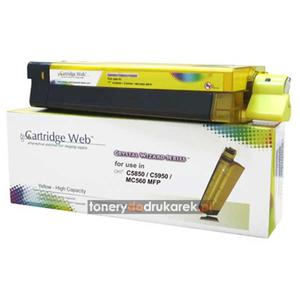 Toner do Oki C5850 C5950 MC560 yellow nowy zamiennik Oki 43865721 Cartridge Web (6k) - 2858196903